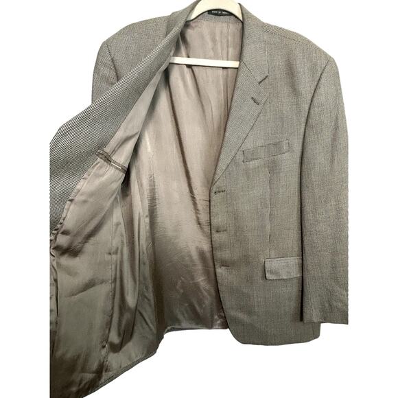 Vintage Ralph Lauren Houndstooth Sport Coat Costume Theater Academia 42R Retro - Picture 4 of 13